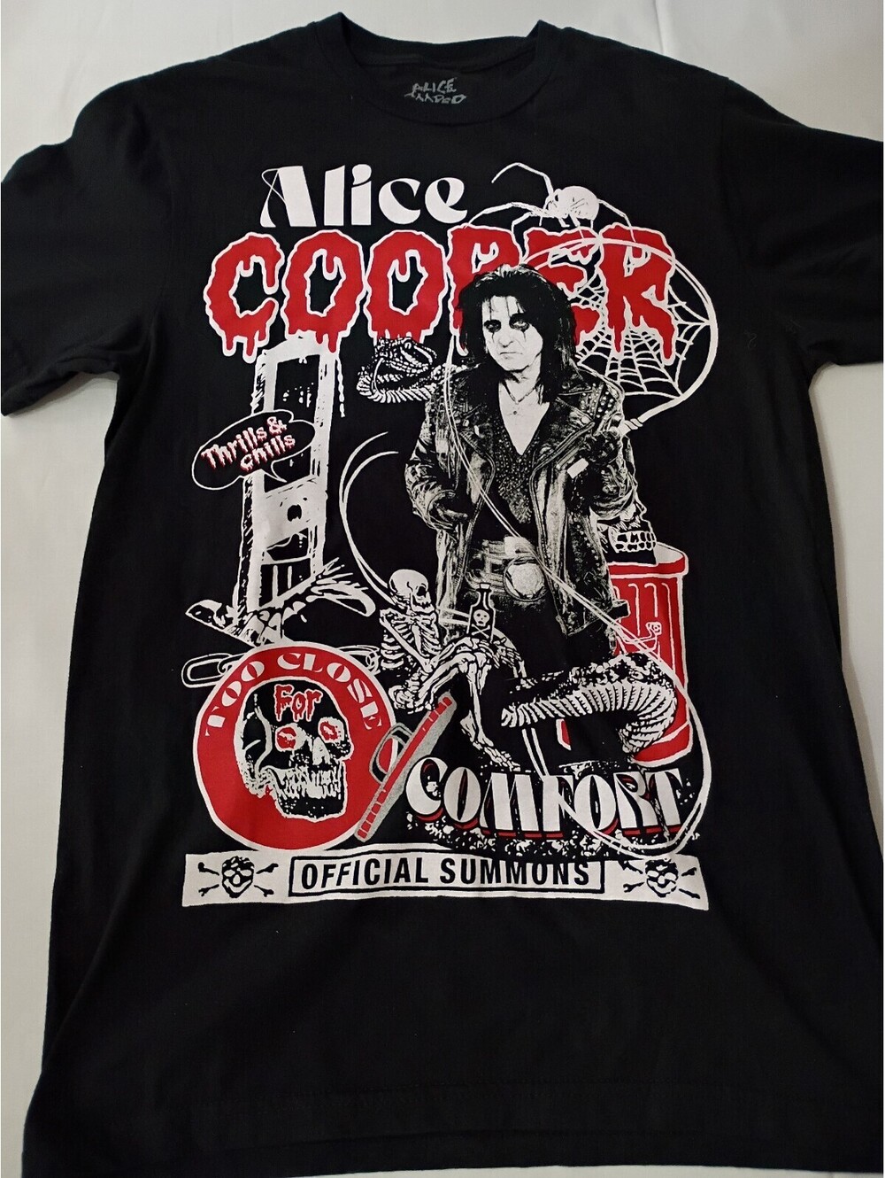 Alice Cooper Tour T Shirt